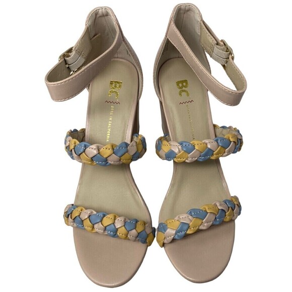 BC Footwear Wanna Be Heels Women's Size 8 Born in California Beige - Picture 9 of 10